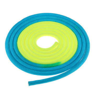 Corda da ballo per ginnastica ritmica color arcobaleno colorato all'ingrosso