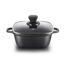 Aluminum Die-casting Sauce Pot With Lid