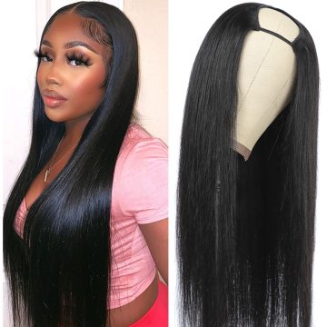 U Part Wigs for Black Women