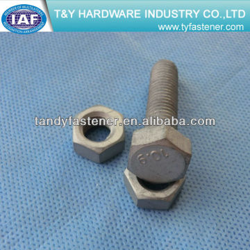 hex bolt grade 10.9 HDG