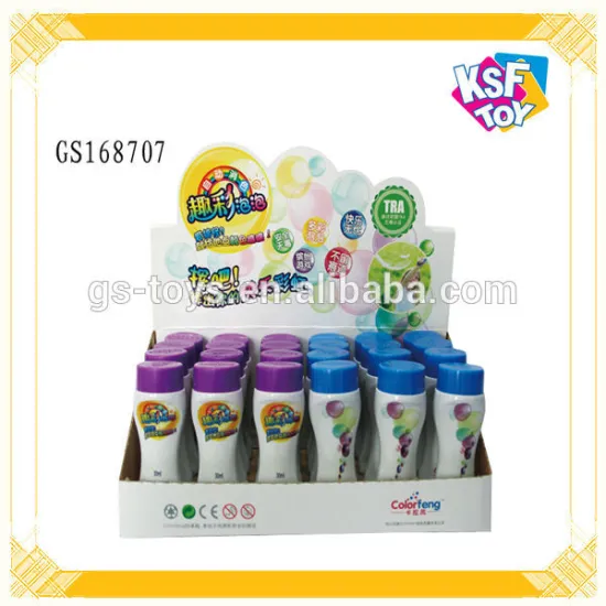 24PCS 30ML Bubble Water For Kids Summer Toy