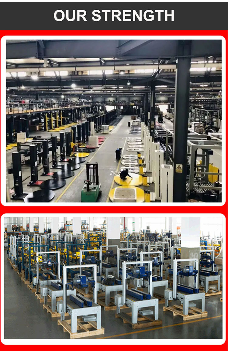 Full Automatic Arch Strapping Machine: Unmanned Packer Solution, High ...