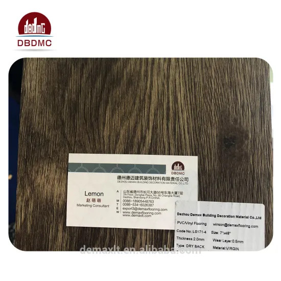 Good Quality Unilin Durable Click System Luxury Vinyl Flooring Planks