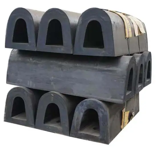 Marine Semi-Circular D Type Fenders for Docking