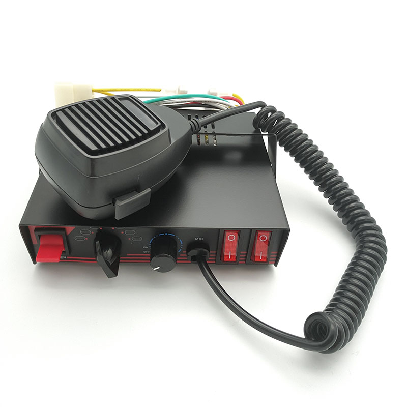 emergency electronic siren amplifier