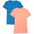 T-shirt a pioggia a maniche corte classiche da donna