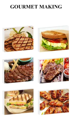 Automatic Contact Grill and Bread Machine for Snack Foods