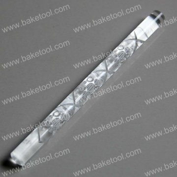 Plastic Flower Pattern Rolling Pin