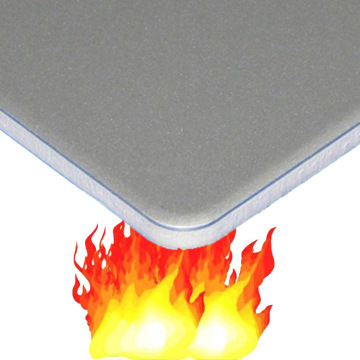 A2 B1 Fireproof Wall Cladding Aluminum Composite Panel