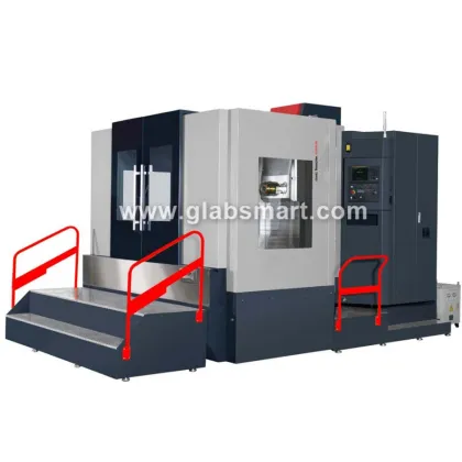 Horizontal CNC machining machine