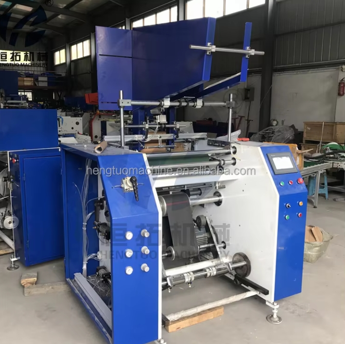 מכונת ריפוף לאחור של חמש תחנות ניקוב ניילון נצמד