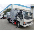 Dongfeng 7cbm 8cbm รถบรรทุกขยะมูลฝอย