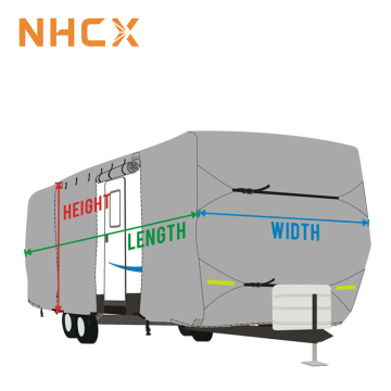 Copertura RV traspirante NHCX e repellente per acqua per rimorchi da viaggio 30-33 piedi