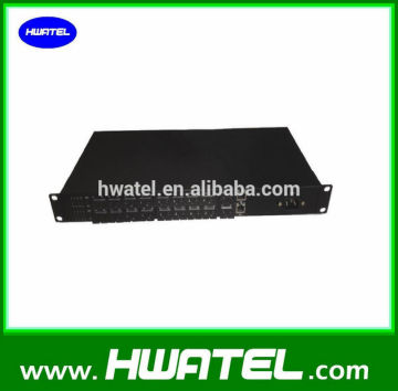 16 optical 1 utp Ethernet Media Converter Fiber Switch
