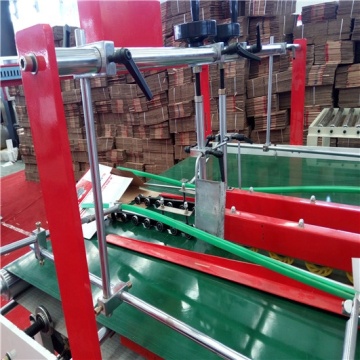 Semi-automatic folder and gluing machines for box