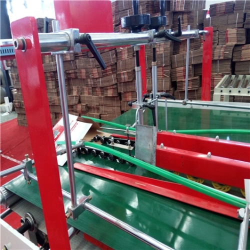 Semi-automatic folder and gluing machines for box