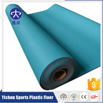 PVC flooring Indoor synthetic badminton court flooring