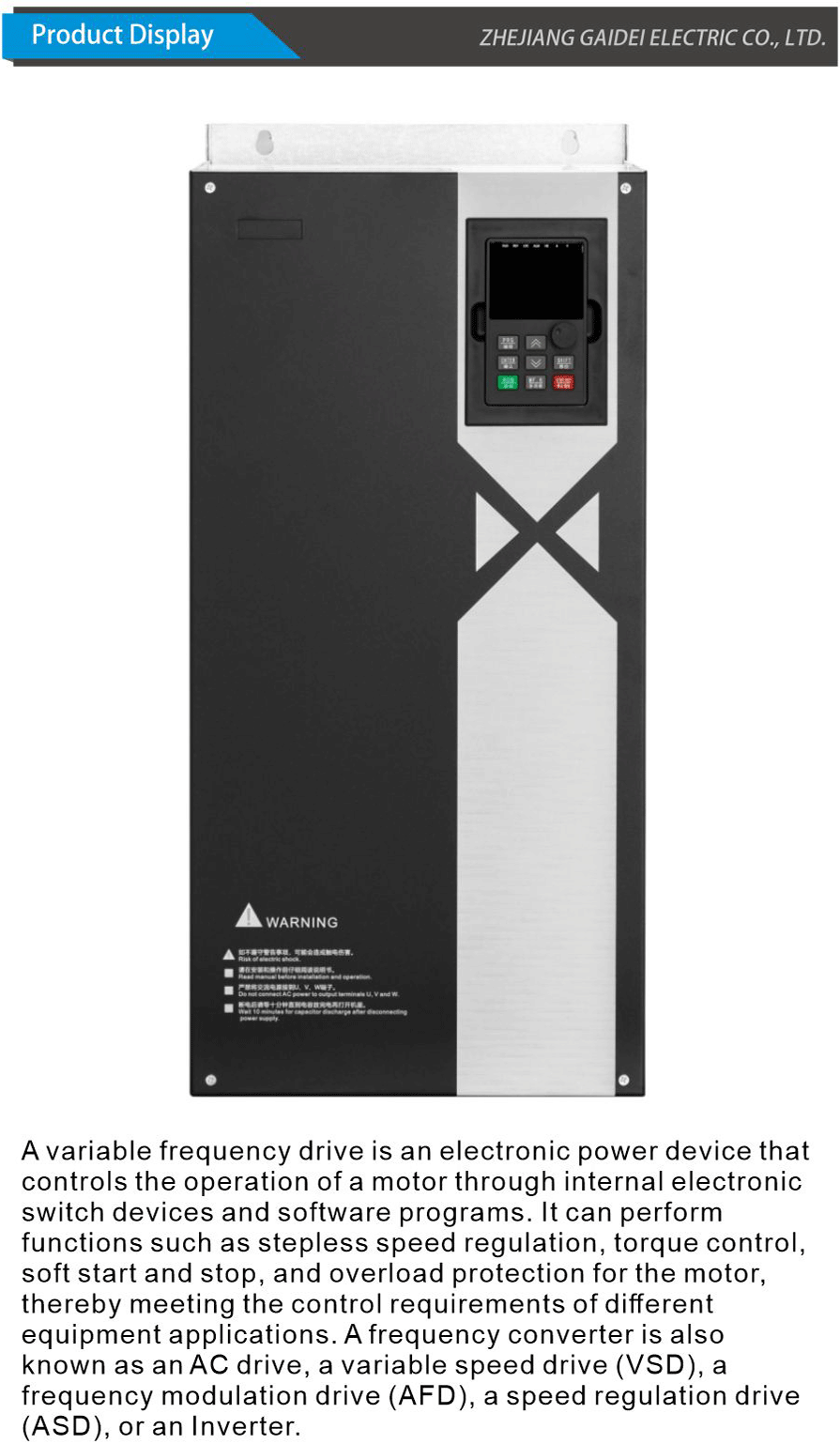 drive with variable speed