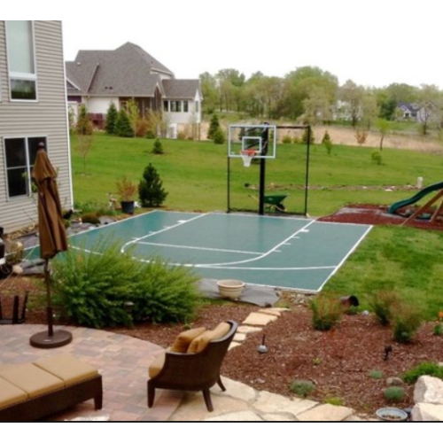 Hinterhof-Basketballplatz-Bodenbelag Outdoor-Sport-Fliesen