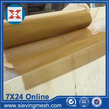 Brass Wire Weave Fabric
