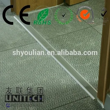 Floor Gap PVC Inserted Aluminum Cover Strip