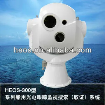 Offshore platform infrared day night camera observation system