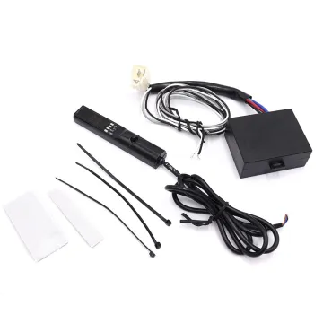 Turbo Timer: Universal Car Accessory with Black Color and RGB LED Digital Display