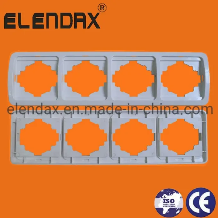 Sakelar Tombol Dinding Putih Elegan (F2001)