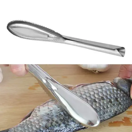 Stainless Steel Fish Scale Remover Kitchen Tool