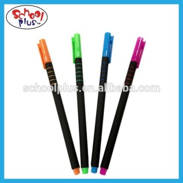 Multi color permanent fineliner marker pen for promotion