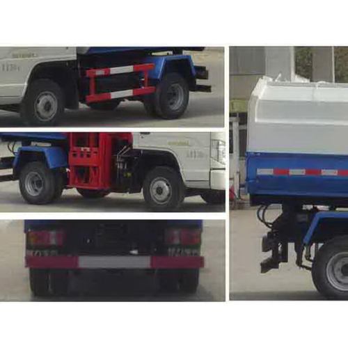 Camion de collecte des ordures scellé FORLAND 4CBM