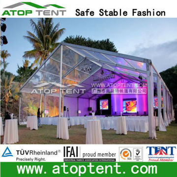 transparent party or wedding tent made in Guangzhou ATOP tent factory