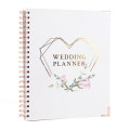 Spiral bindende A4 Wedding Planner Book Organizer notebook