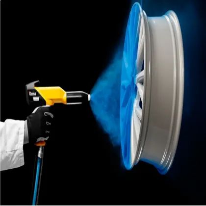 Fluorocarbon powder coatings for construction