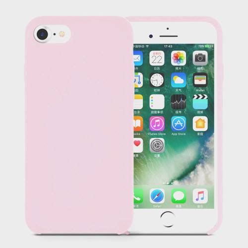 Rose Liquid Silicone Phone Case for iPhone 6s Plus Cover