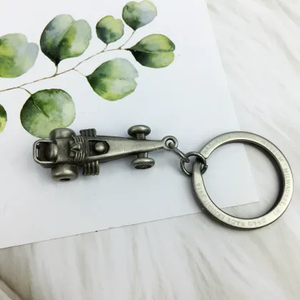 Custom metal car 3D keychain sports keychain