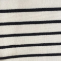 Wit zwart Stripe Nylon Roma-materiaal
