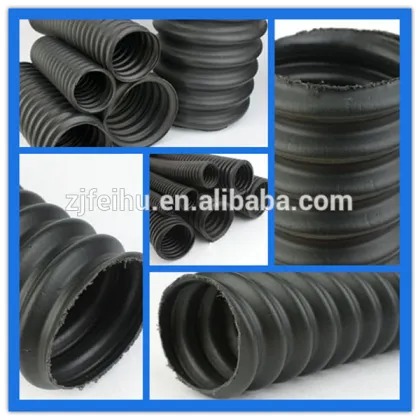 Nylon corrugated Double Deck Split loom