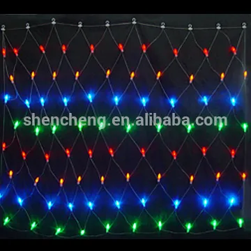 LED net light multi color christmas light