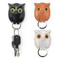 2020 Night Owl Magnetic Wall Key Holder Magnets Keep Keychains Hook Hanging Key It Will Open Eyes Home Decoration Accessories