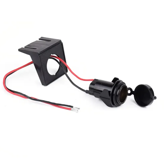 12V/24V Cigarette Lighter Socket Extension Cable with Perforated Terminal