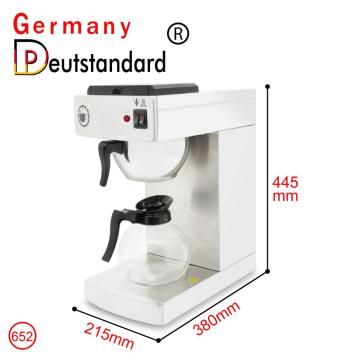 Kommerzielle Filterkaffeemaschine wärmere Maschine mit Edelstahl für heißen Verkauf