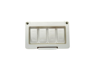 Four position waterproof switch