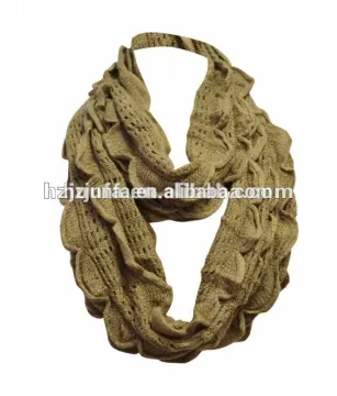 2015 fashion personalized piece dyed infinity scarf neck warmer for cool lady