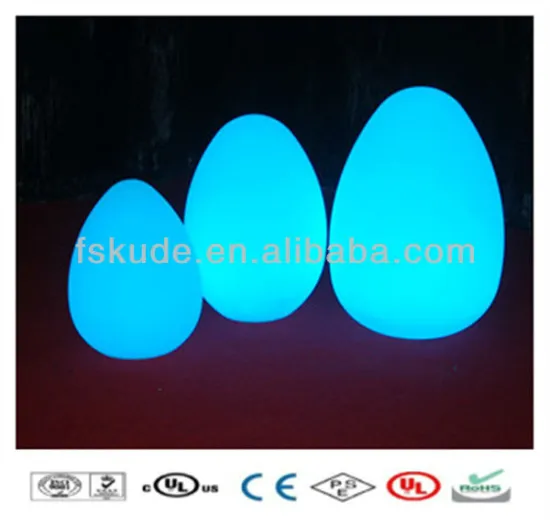 Plastic Unique Design Table Lamps LED, 16 Color Changing LED Table Lamps