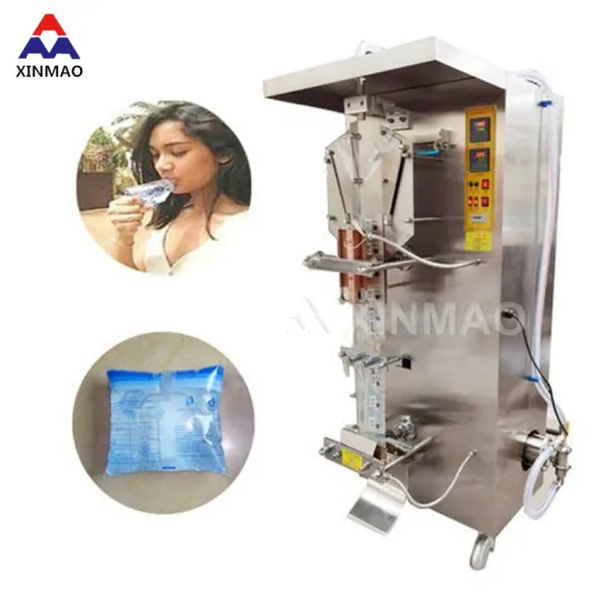 Mineral Water Sachet Filling and Heat Sealing Machine