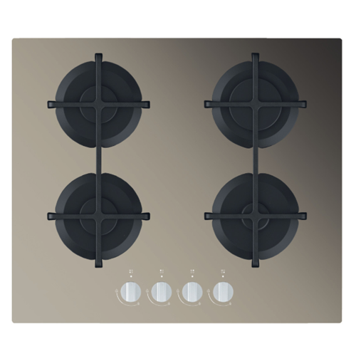 Hobs Smeg Gas Stove 60cm Glass Top