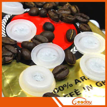 coffee bag one way exhaust valve