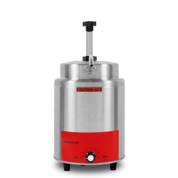 CE Electric Stainless Steel Sauce & Cheese Warmer Pump Dispenser
