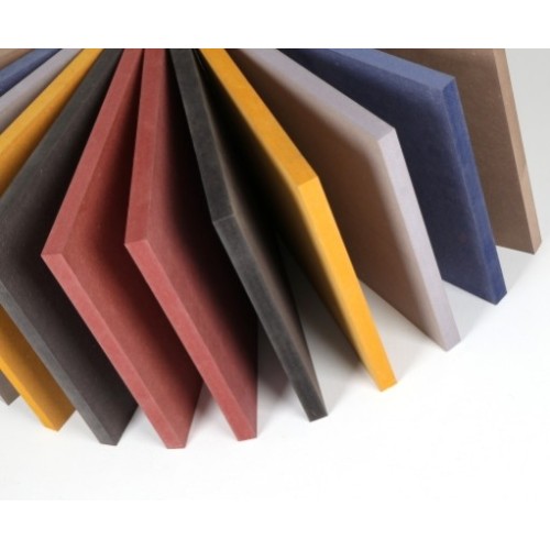 25 mm Red Color Colored MDF Board E1 Different Sizes